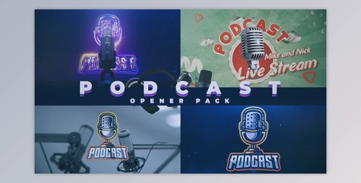 Download Podcast Pack (Videohive 32706932) - AE Project