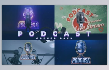 Download Podcast <span class='badge badge-warning'>Pack</span> (Videohive 32706932) - AE Project
