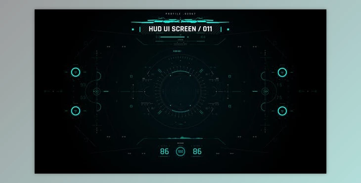 Download HUD Screen Interface 1 (Videohive 42850837) - AE Project