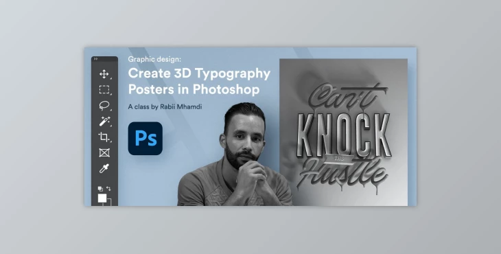 Download Graphic Design: Create 3D Typography Posters In Adobe Photoshop by SkillShare