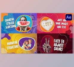 Download Colorful Stylish Slideshow | After Effects (Videohive 33263923) - AE Project