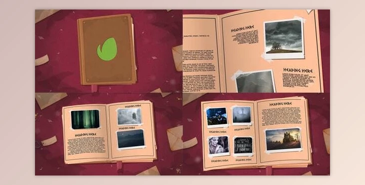Download Fantasy Book Project (Videohive 42868985) - AE Project