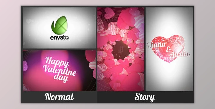 Download Happy Valentine Intro (Videohive 42871429) - AE Project