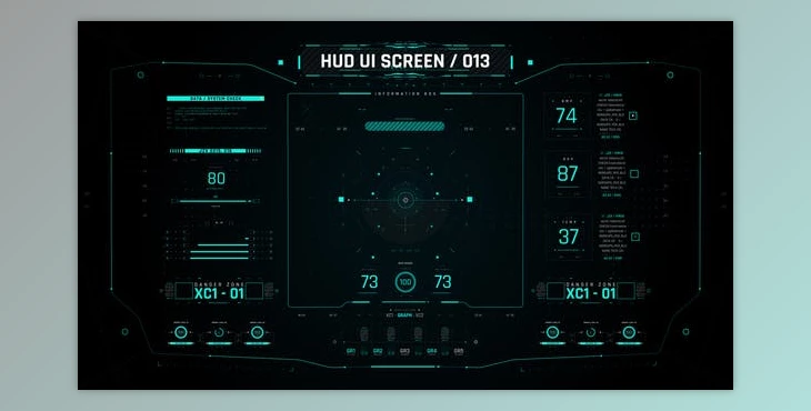 Download HUD Screen Interface 2 (Videohive 42862157) - AE Project
