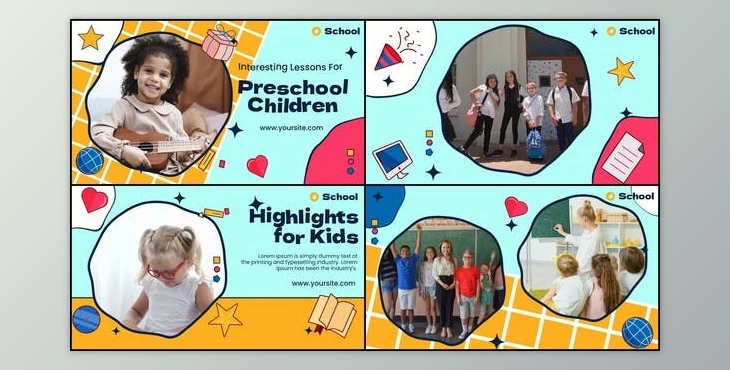 Download Kids Education Slideshow (Videohive 42878403) - AE Project