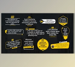 Download Quotes Lower Thirds (Videohive 42901482) - AE Project