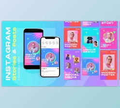 Download Instagram Stories and Posts Pack (Videohive 42929153) - AE Project