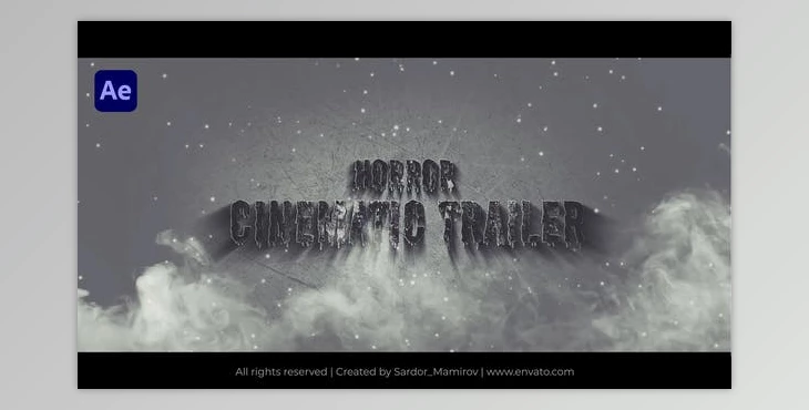 Download The Horror Cinematic Trailer (Videohive 42952641) - AE Project
