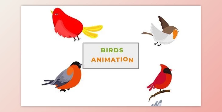 Download Small Sparrow Birds Animation scene (Videohive 42855426) - AE Project