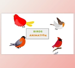 Download Small Sparrow Birds Animation scene (Videohive 42855426) - AE Project