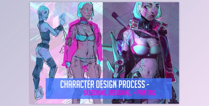 Download Ahmed Aldoori – CyberPunk Design Process