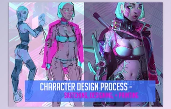 Download Ahmed Aldoori – CyberPunk Design <span class='badge badge-warning'>Process</span>
