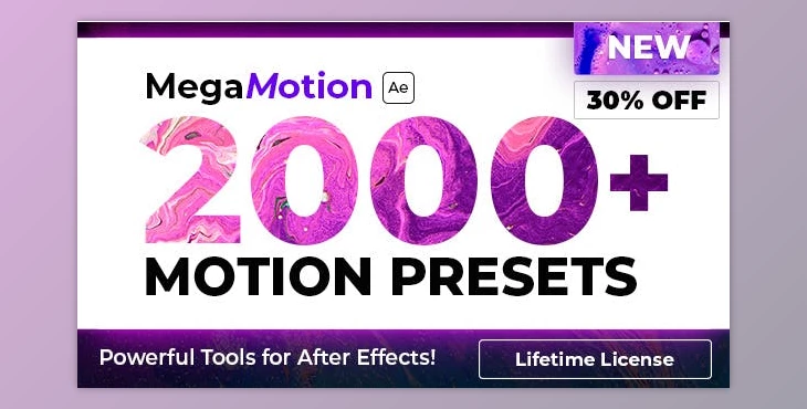 Download MegaMotion | Animation Motion Presets (Videohive 42404845) - AE Project