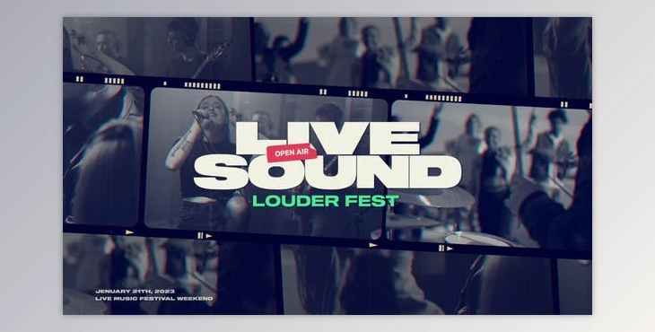 Download Music Event Promo (Videohive 40369935) - AE Project