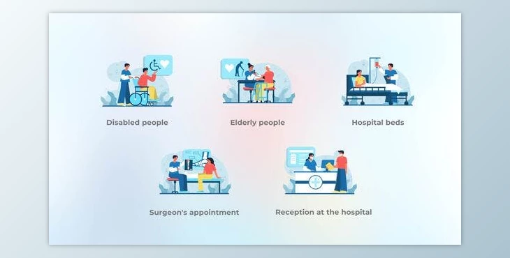 Download Reception at the hospital – Flat concept (Videohive 42886982) - AE Project