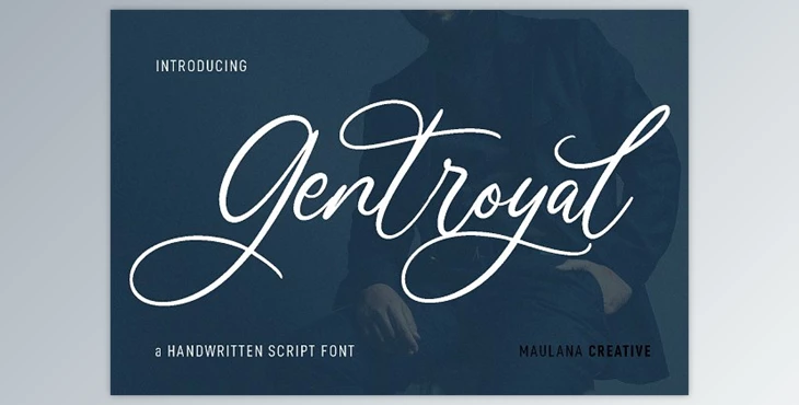 Download Gentroyal Script Font Creativemarket - 7112306