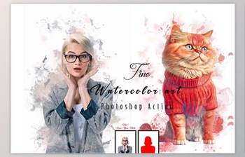 Download Creativemarket - <span class='badge badge-warning'>Fine</span> Watercolor <span class='badge badge-warning'>Art</span> Photoshop Action 