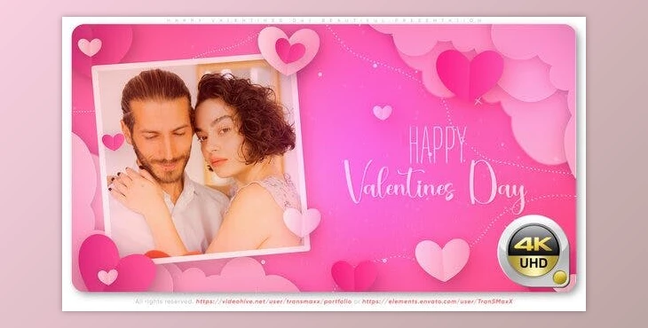 Download Happy Valentines Day Beautiful Presentation (Videohive 43045140) - AE Project