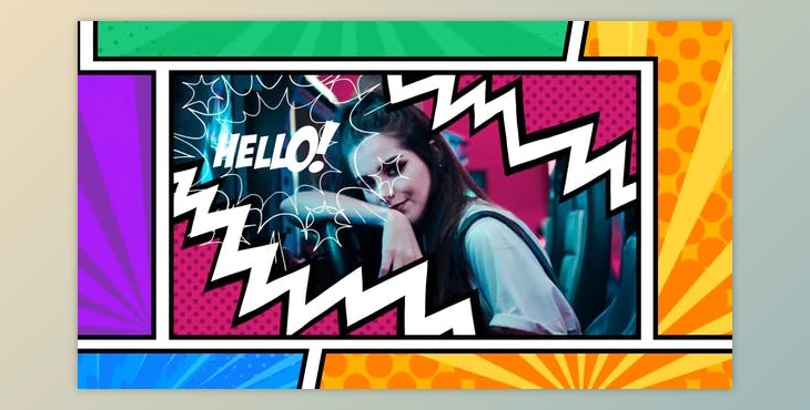 Download Comic page Intro (Videohive 42971160) - AE Project