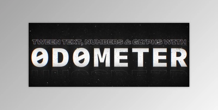 Download Aescripts - Odometer v1.2 (Win, Mac)
