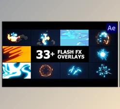 Download Flash FX Overlay Pack | After Effects (Videohive 42881259) - AE Project