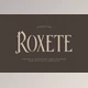 Download Roxete Vintage Serif Font