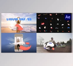 Download Colorful Liquid Shapes for After Effects (Videohive 43037838) - AE Project