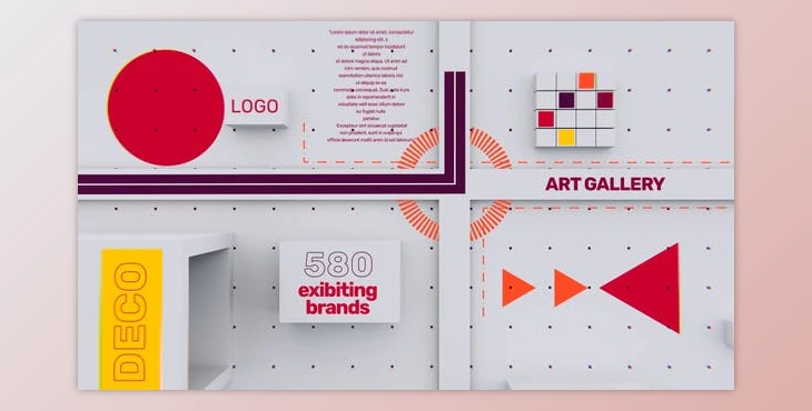 Download Abstract Gallery Exhibition (Videohive 43021953) - AE Project