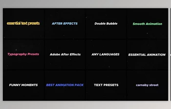 Download <span class='badge badge-warning'>Text</span> Animation Presets (<span class='badge badge-warning'>Videohive</span> 42889971) - AE <span class='badge badge-warning'>Project</span>