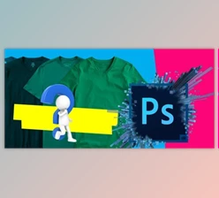 Download Mastering T-Shirt Design with Adobe Photoshop 2023