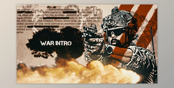 Download War Intro (Videohive 43073762) - AE Project