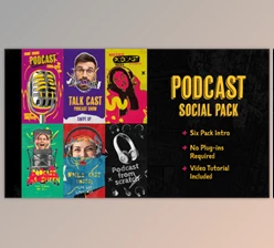 Download Podcast Intro Social Pack (Videohive 43057854) - AE Project