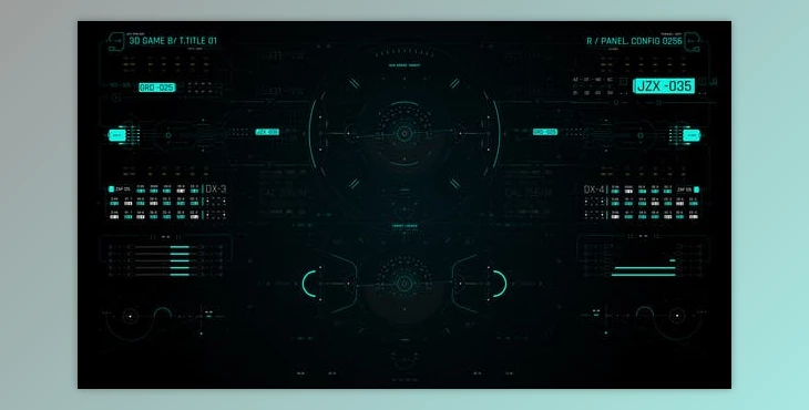 Download HUD Screen Interface 6 (Videohive 43063930) - AE Project