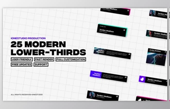 Download <span class='badge badge-warning'>Modern</span> Titles (Videohive 42891196) - AE Project
