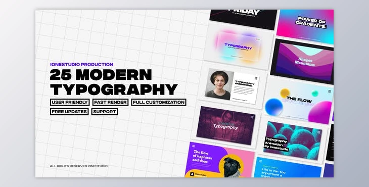 Download Modern Typography (Videohive 42907460) - AE Project