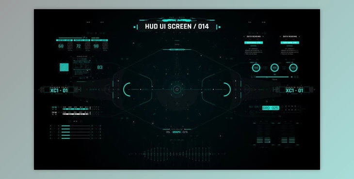 Download HUD Screen Interface 4 (Videohive 42922259) - AE Project