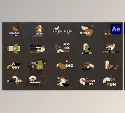 Download Geometric Smooth Titles for After Effects (VideoHive 42923971) - AE Project