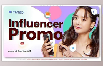 Download <span class='badge badge-warning'>Influencer</span> Promo (Videohive 43106223) - AE Project