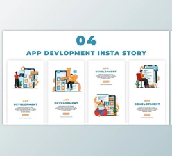 Download App Development AE Instagram Story (Videohive 42836978) - AE Project