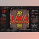 Download LAVA GAME BACKGROUND TILES AND DECAL