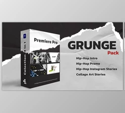 Download Grunge Pack Premiere Pro (Videohive 43007784) - PR Project