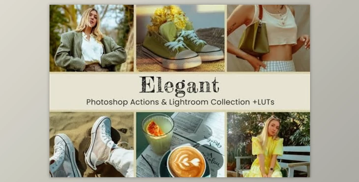 Download 12 Elegant Photoshop Actions Presets