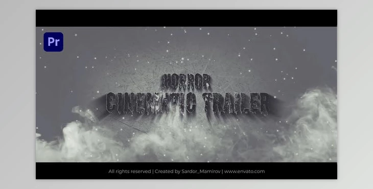 Download The Horror Cinematic Trailer MOGRT (VideoHive 42981358) - PR Project