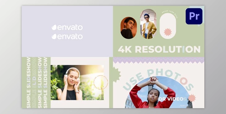 Download Simple Colorful Slideshow for Premiere Pro (Videohive 43105917)