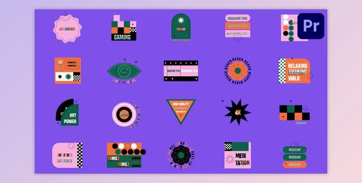 Download Stylish Comic Titles for Premiere Pro (Videohive 43144555)