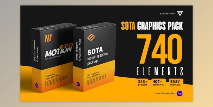 Download Motion Graphics Pack (Videohive 29899021) - AE Project