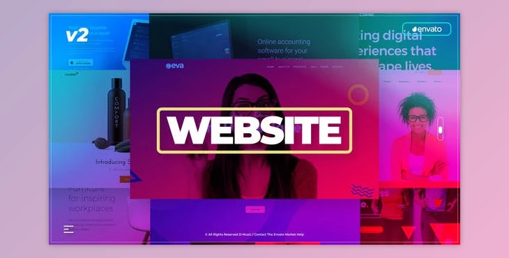 Download Website Promo (Videohive 22167415) - AE Project