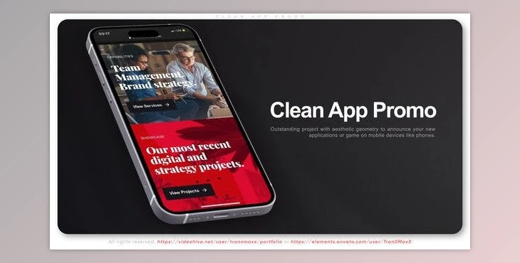 Download Clean App Promo (Videohive 43194127) - AE Project