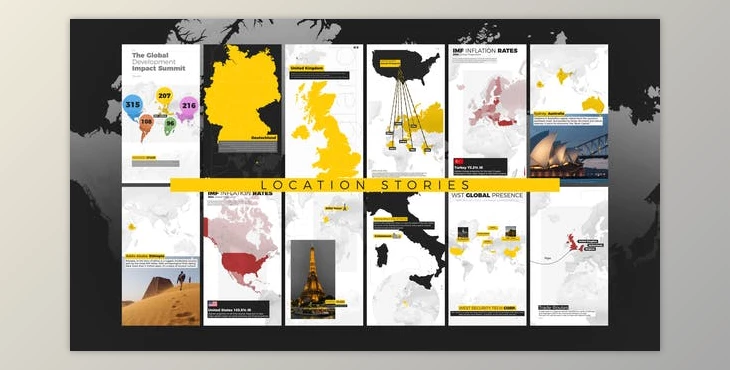 Download World Map Pro - Location Stories (Videohive 43262680) - AE Project