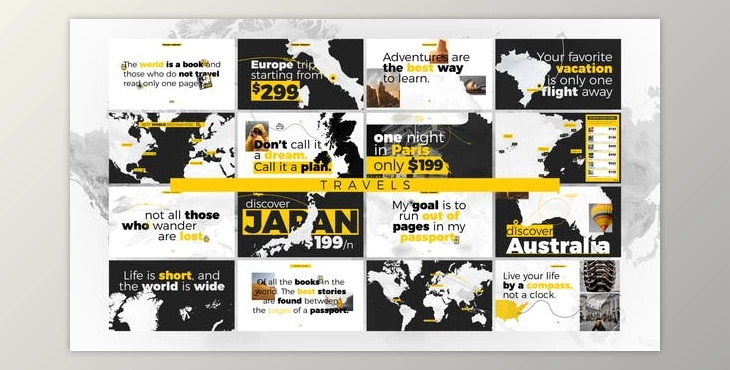 Download World Map Pro - Travels (Videohive 43262047) - AE Project